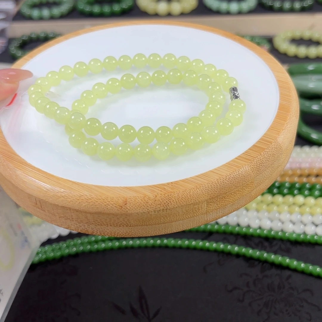 和田玉未镶嵌项链