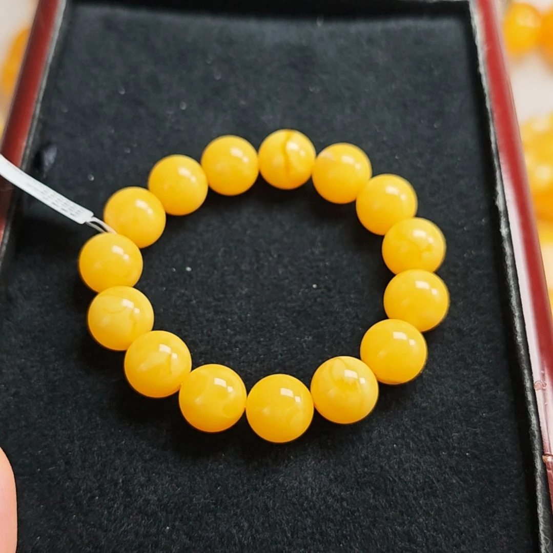 手串蜜蜡未镶嵌手串同料14