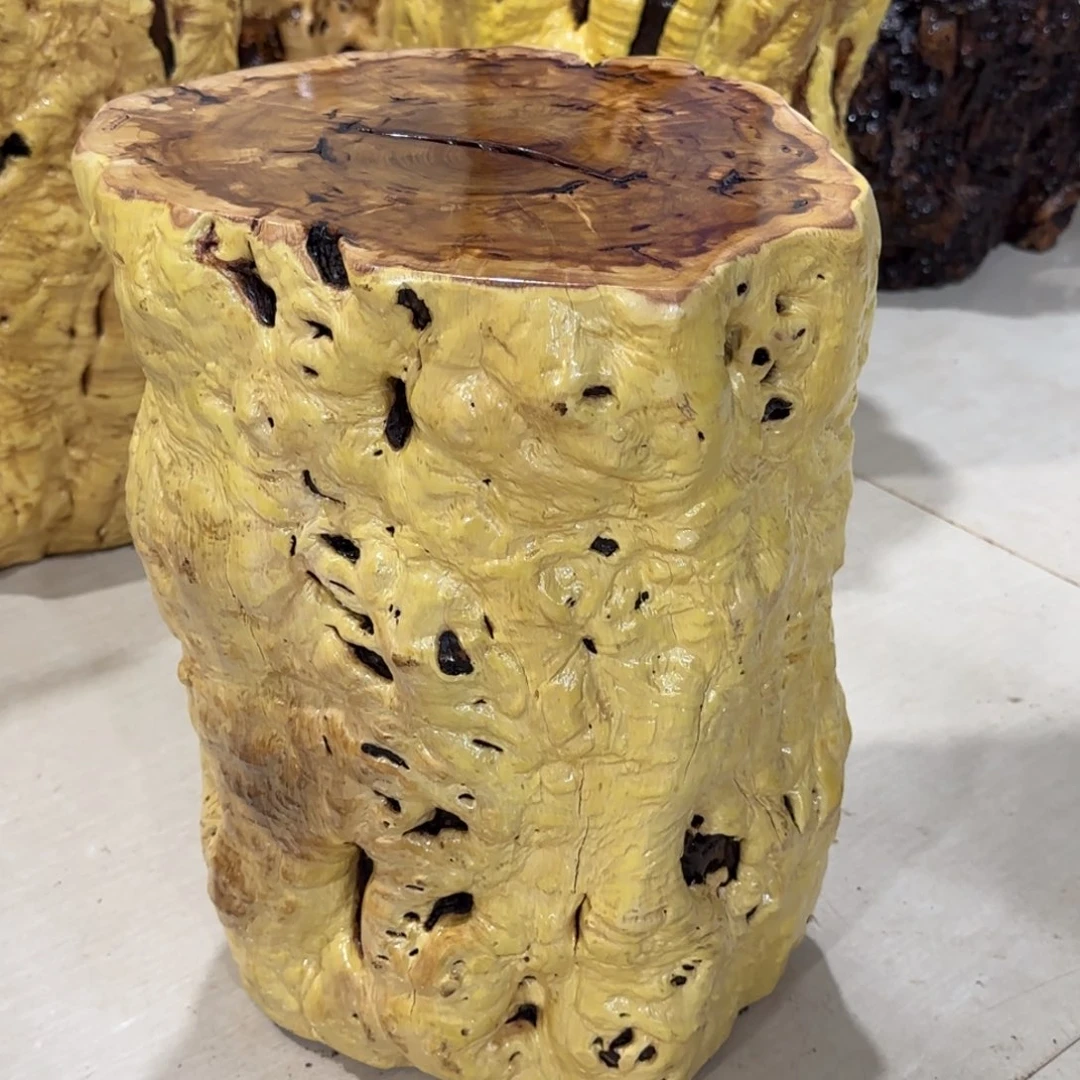 漏***余龙纹鸡心枣木手工艺品