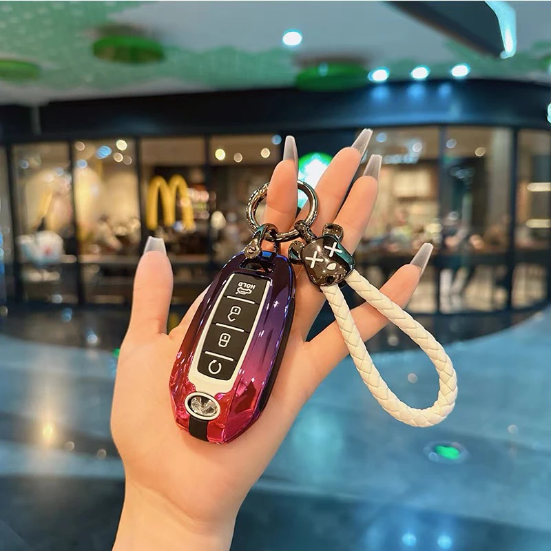 专用新款英菲尼迪钥匙套Q50L/QX60/QX50/QX55/Q70高档金属壳扣