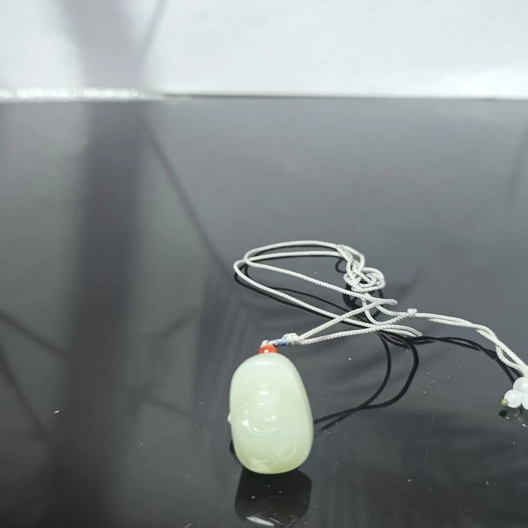 W和田玉佛公吊坠1129