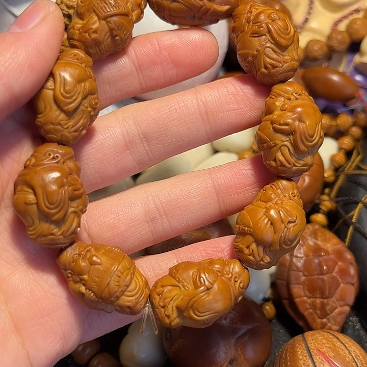 橄榄核手串/手链站立财神