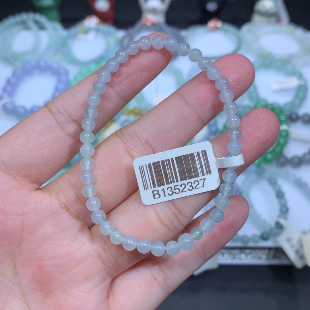 翡翠未镶嵌手串天然