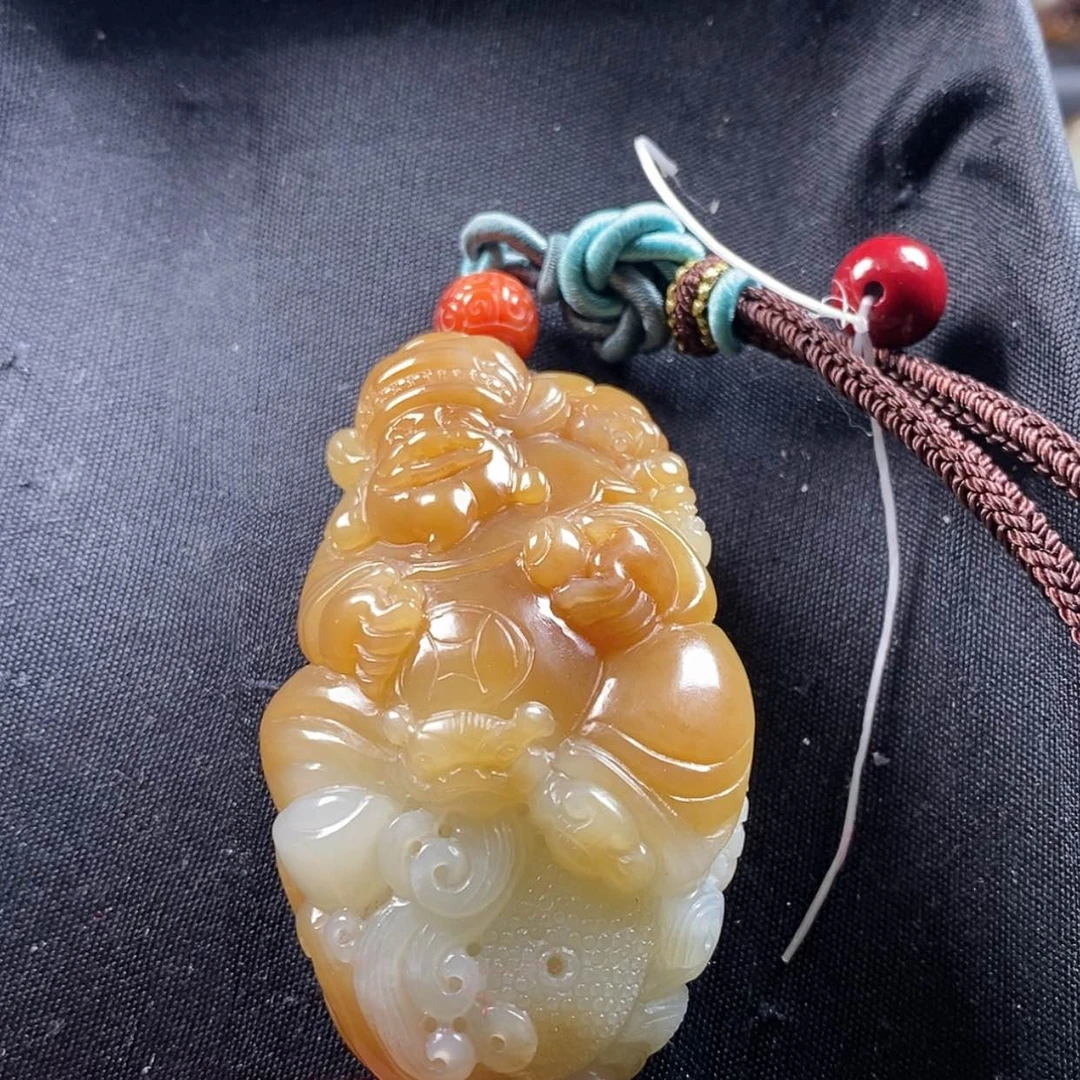 【闪购商品】和田玉（糖玉）颈饰未镶嵌