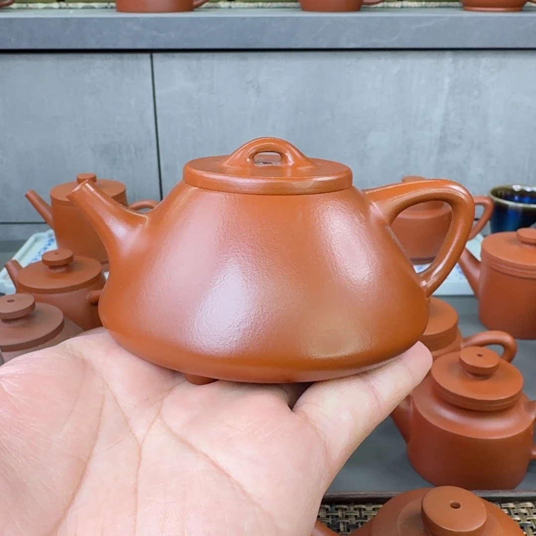 紫砂茶壶微瑕全手亮面子冶