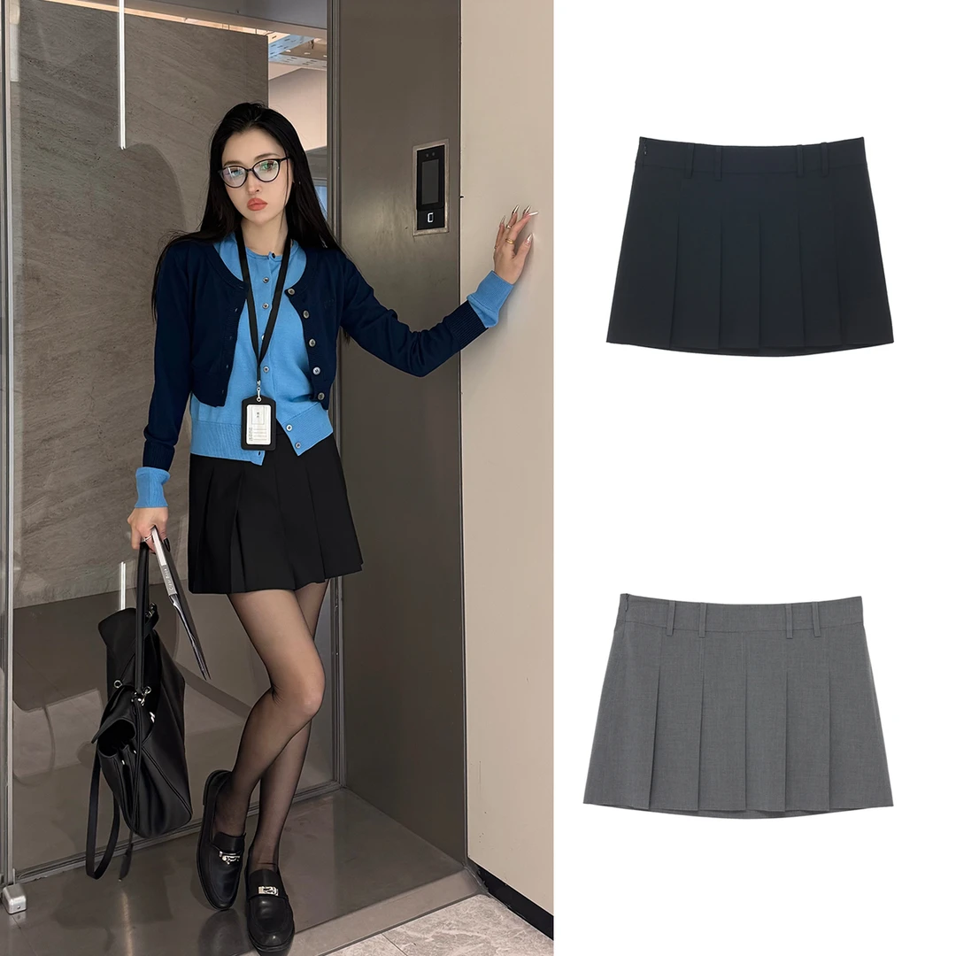 THE MEANING OF 设计师品牌 25春夏 经典百褶短裙 SOLSOL买手店