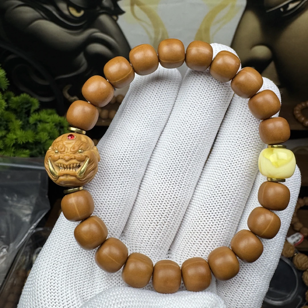 小老型（瑕疵）猴头手串精工原皮原色配单颗全套全网火爆款男女同款