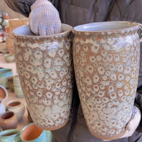 紫砂花盆高31口16.5————