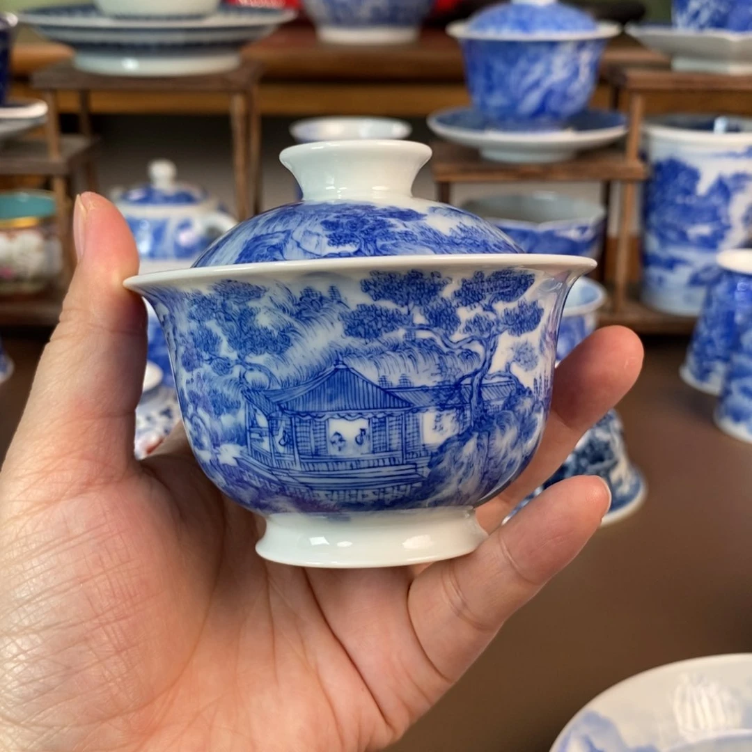 景德镇陶瓷手工手绘