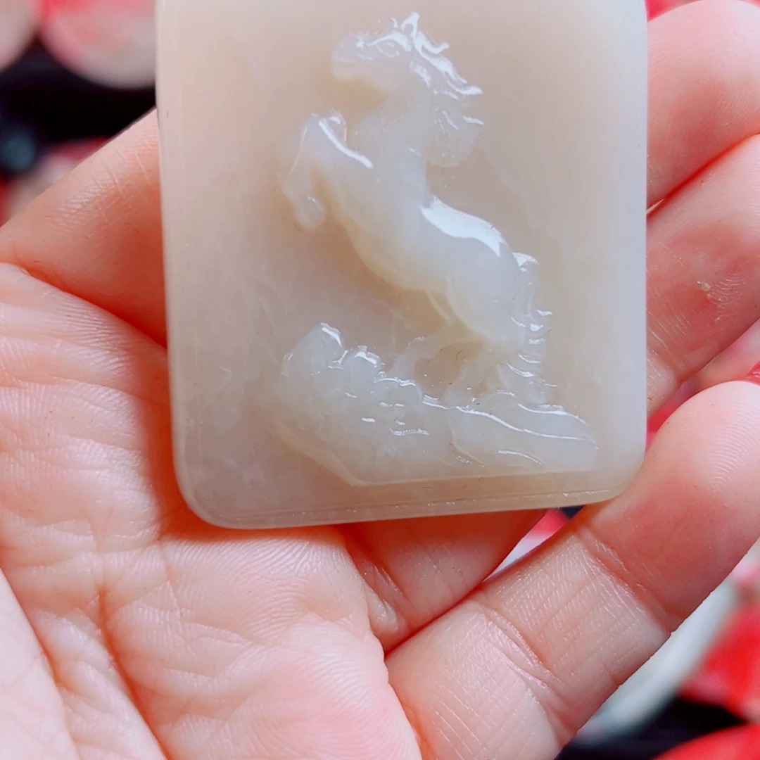 紫***】巴林石巴林石挂件一个