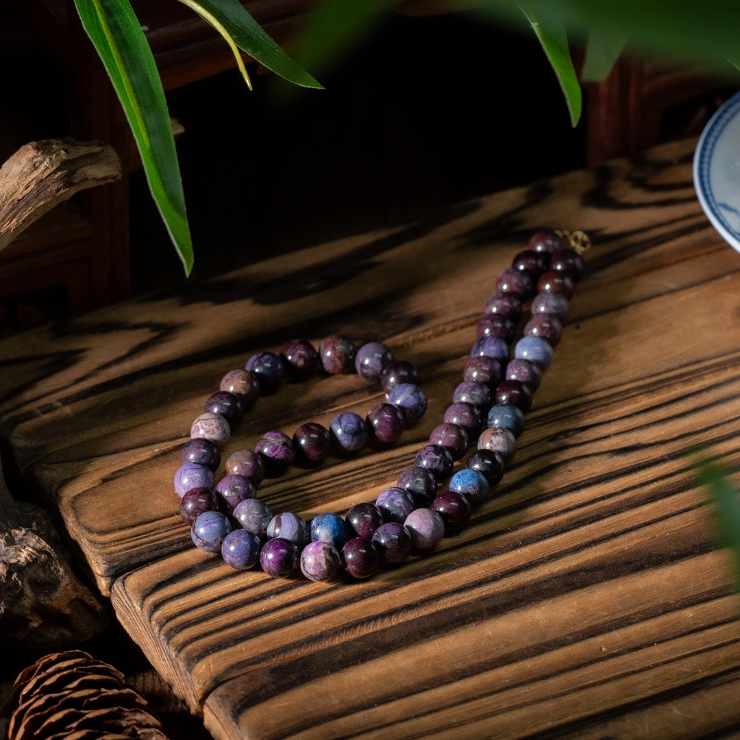 18K金多宝舒俱来DIY圆珠项链/8mm+-/多样性发/P6795