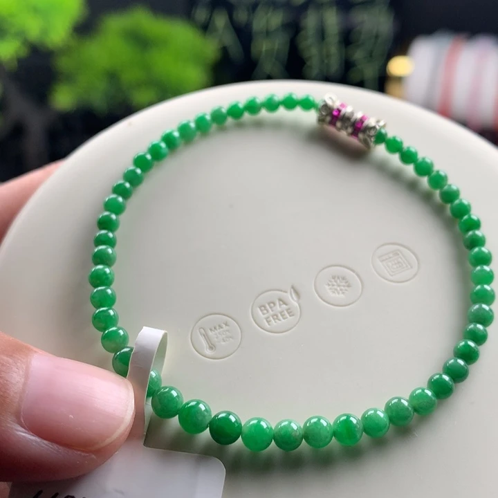 未镶嵌手链翡翠卡