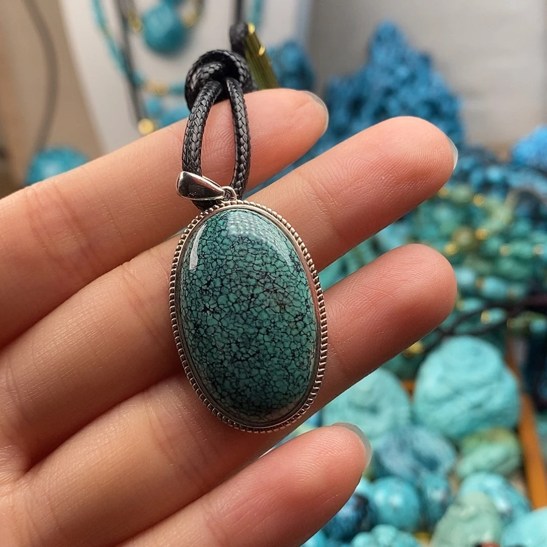 绿松石未镶嵌珠宝半成品