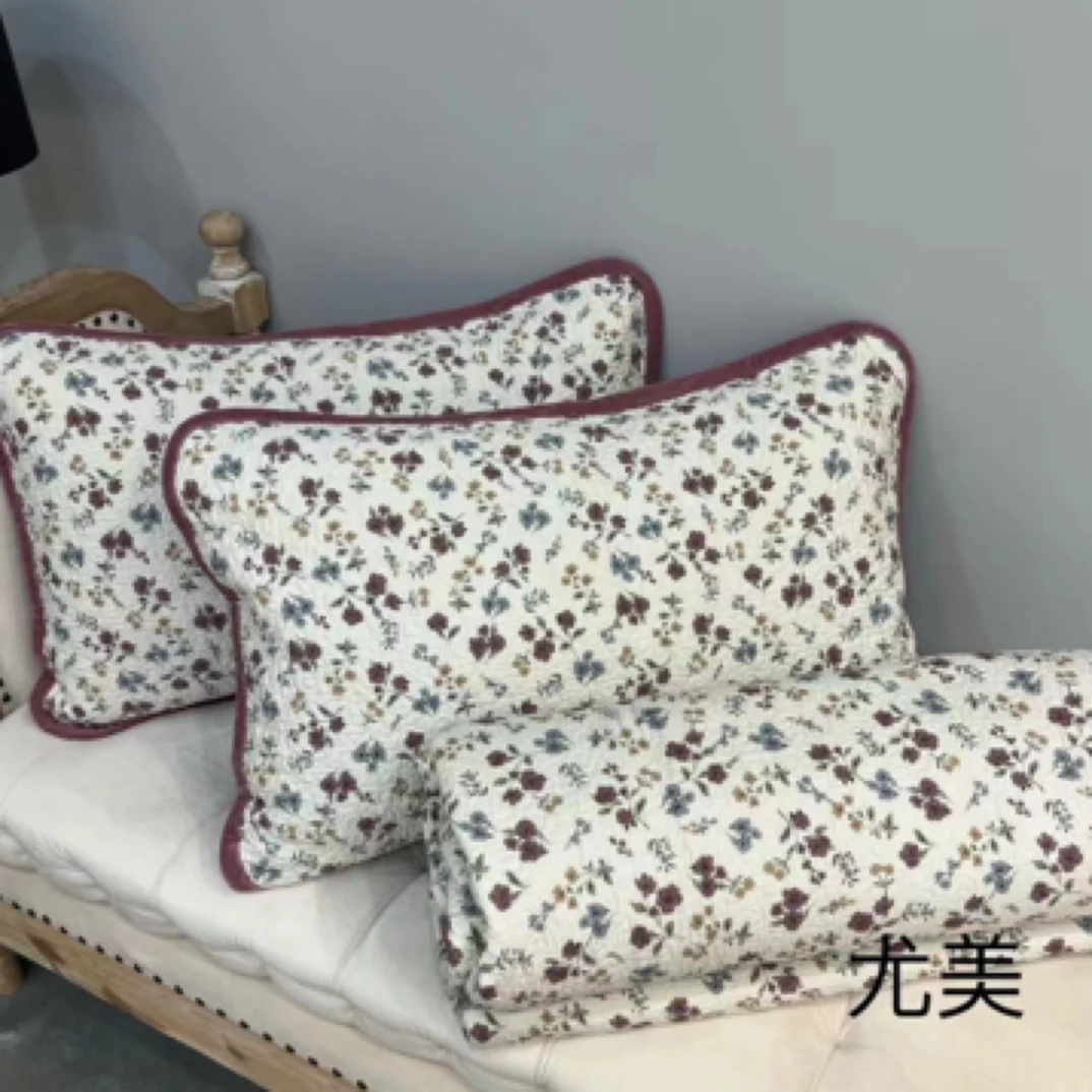 棉小绒水洗床盖三件套220*240微瑕～D037