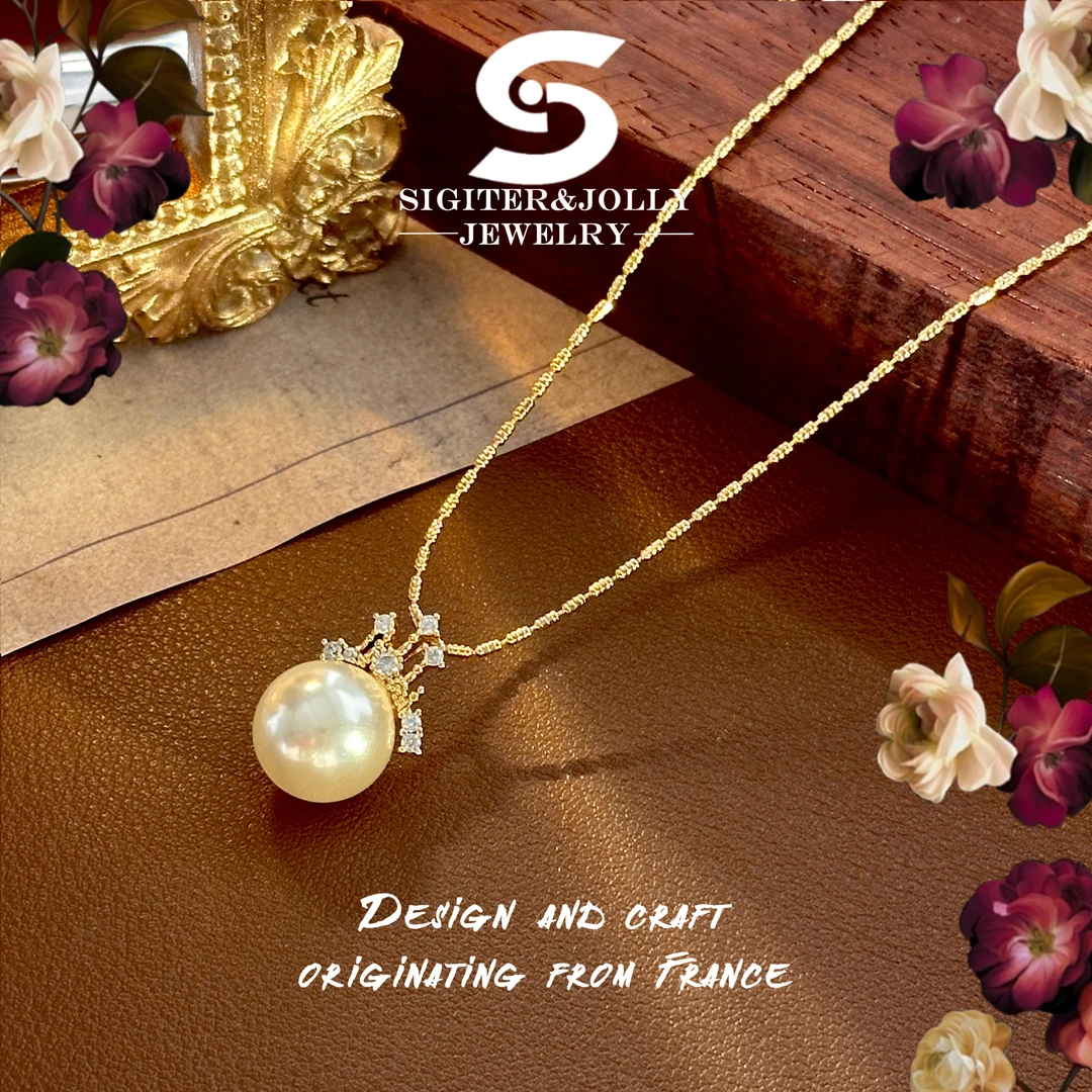 【兹康塔塔】法⭐Sigiter&jolly轻奢百搭气质项链D-8522