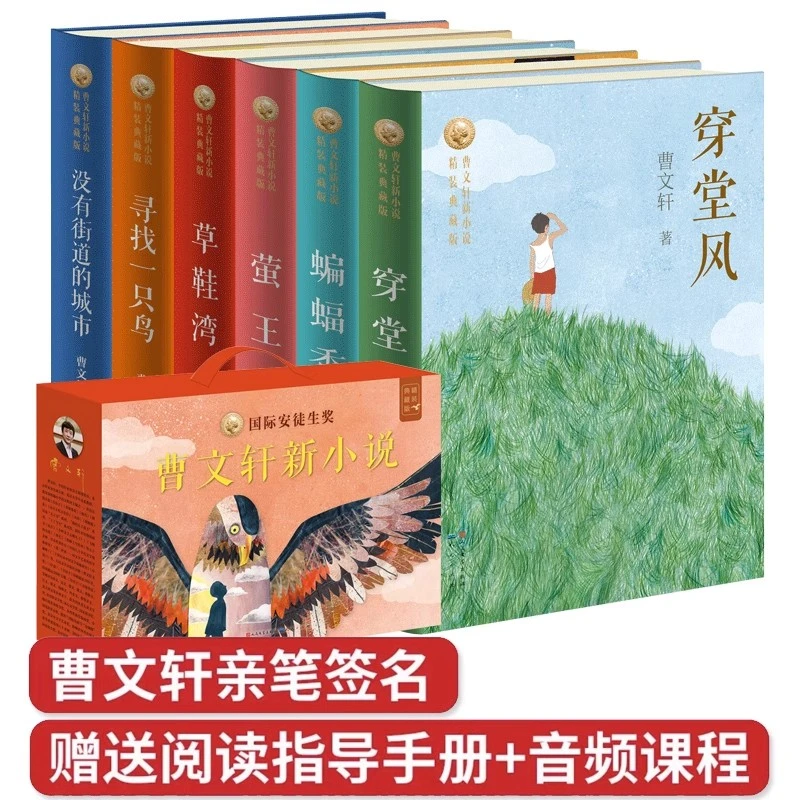 曹文轩新小说精装典藏 6册没有街道的城市寻找一只鸟草鞋湾穿堂风