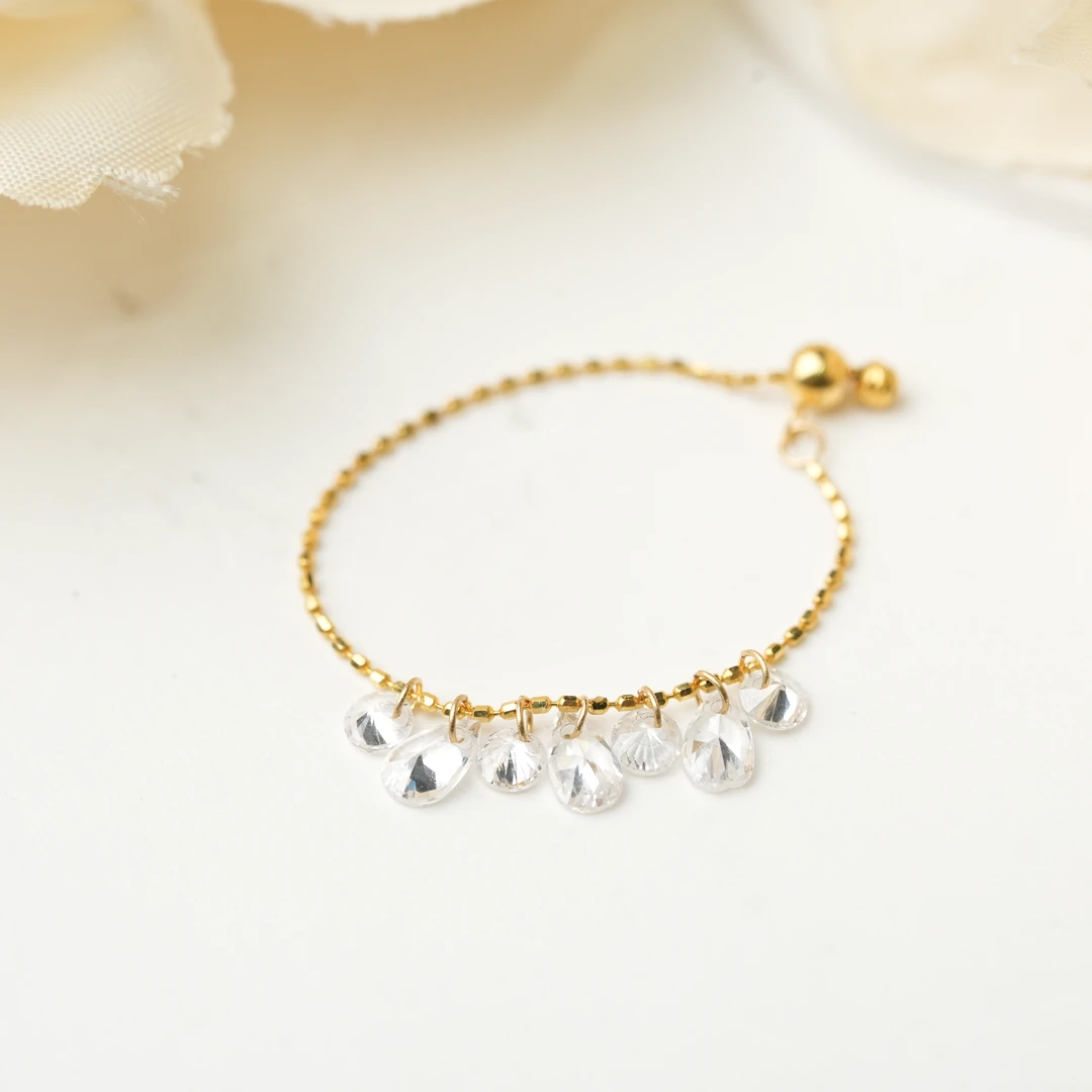 【 云中意】-18K金戒链配件 - 多样性发货一件