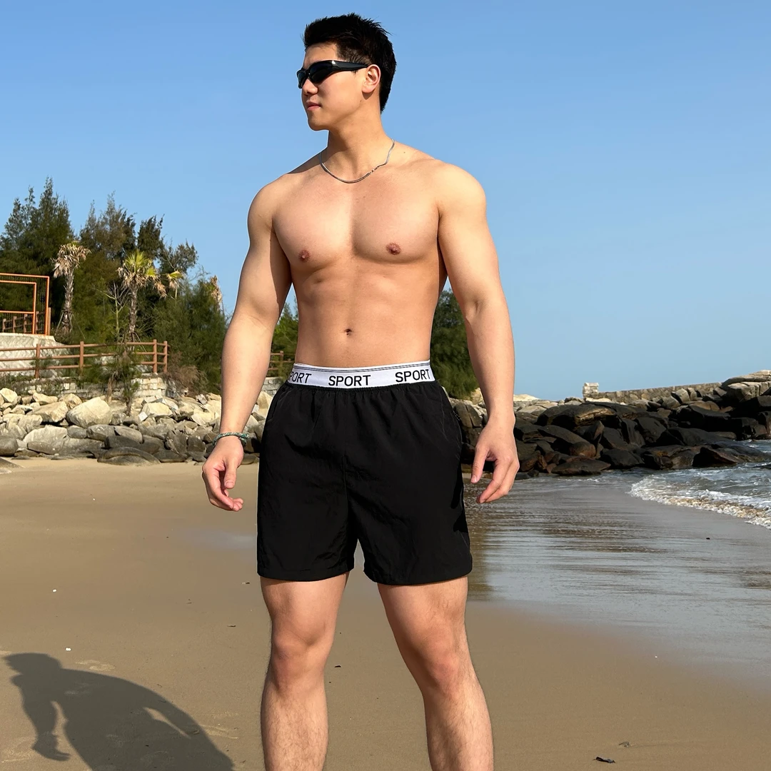 夏季装备速干5分短裤男士5分短裤篮球跑步冰丝百搭健身男士背心