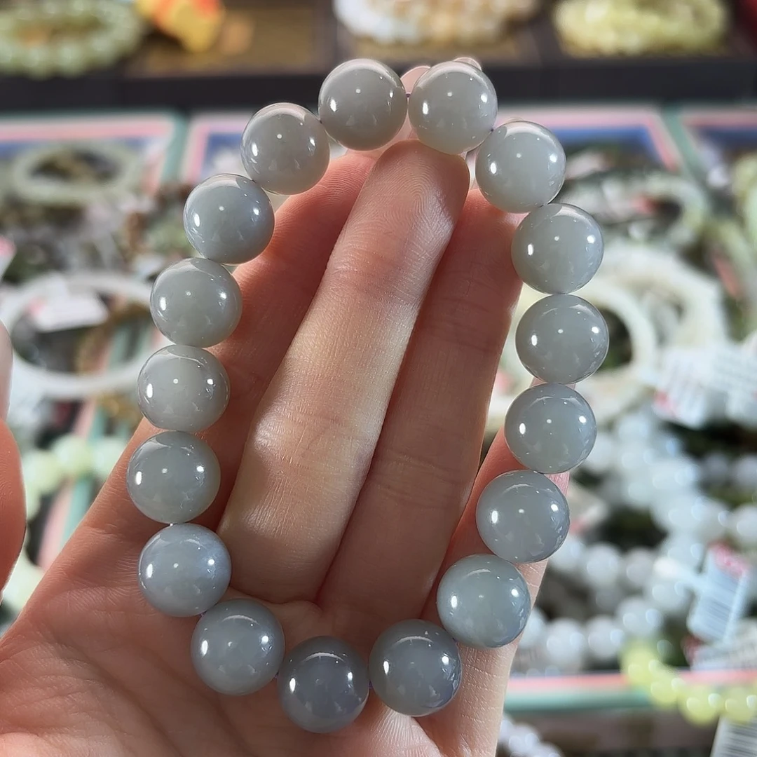 和田玉未镶嵌手链95