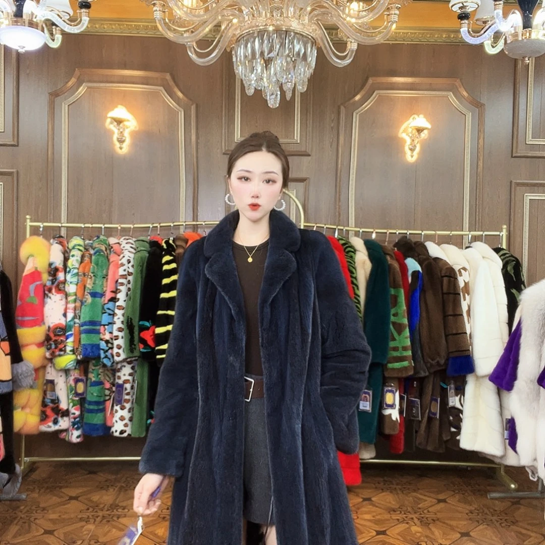 貂皮大衣时尚潮流
