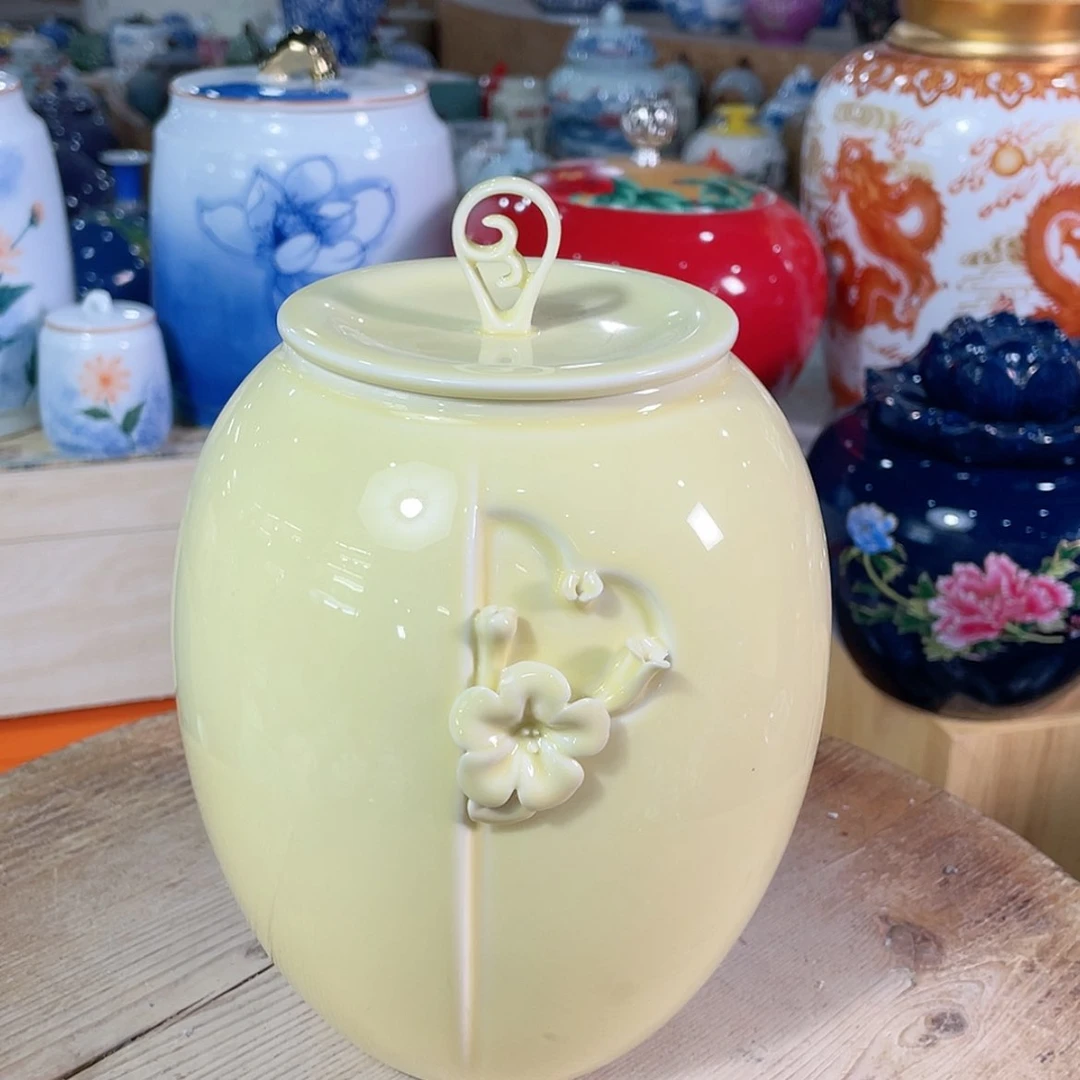 【闪购商品】罐陶瓷茶叶罐密封罐