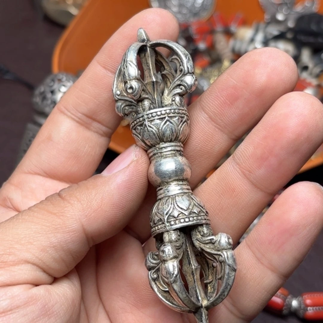 铜星月菩提挂件菩提