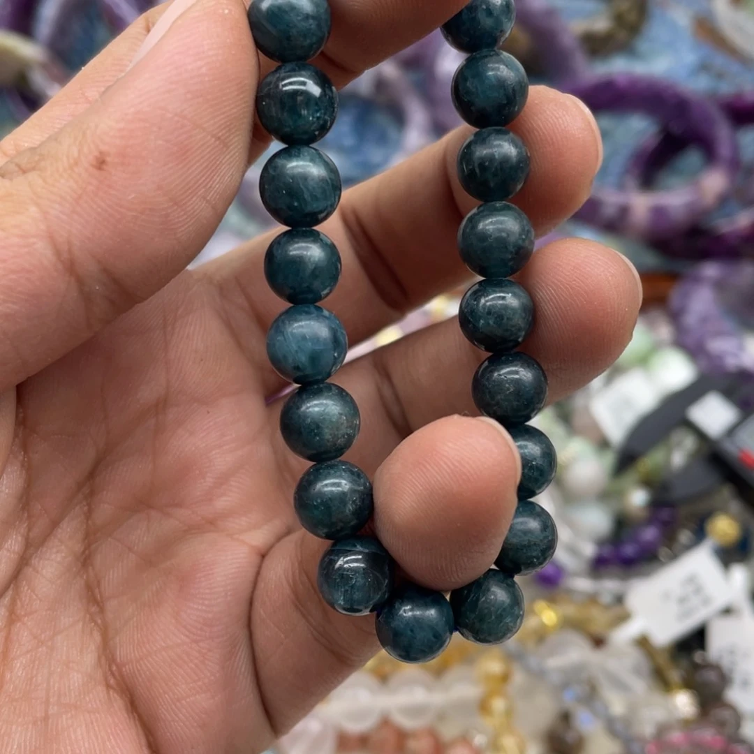 银S925镶嵌手链烟晶