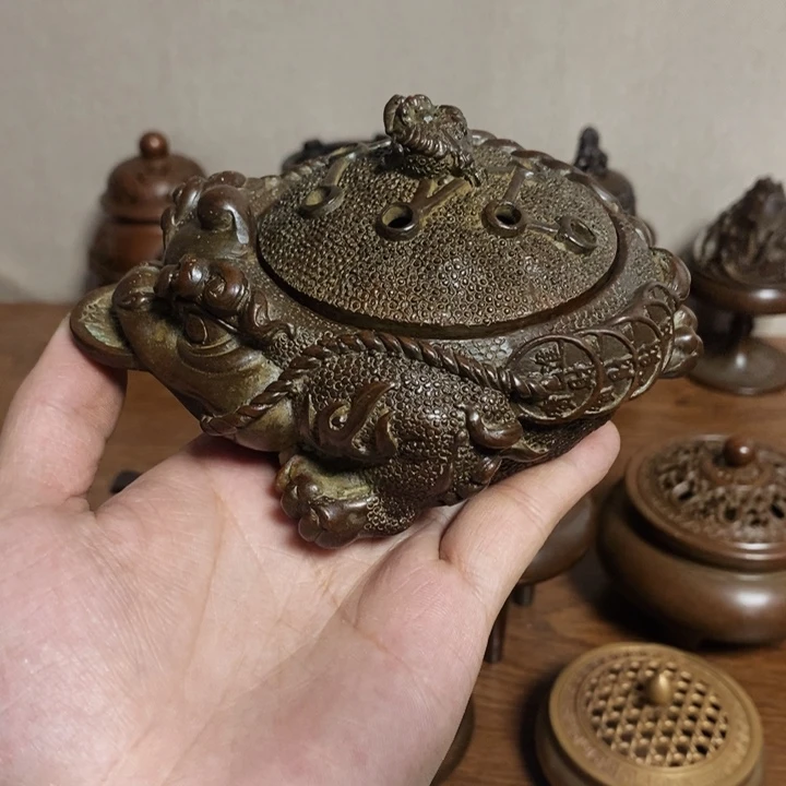 铜盛世铜炉铜器香炉工艺品