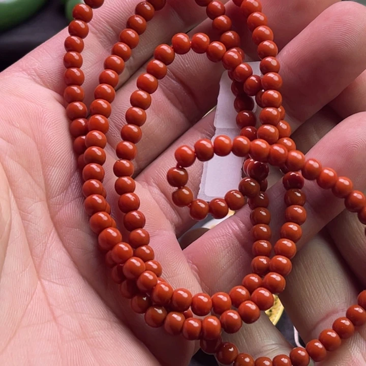 南红玛瑙未镶嵌颈饰浠**辰