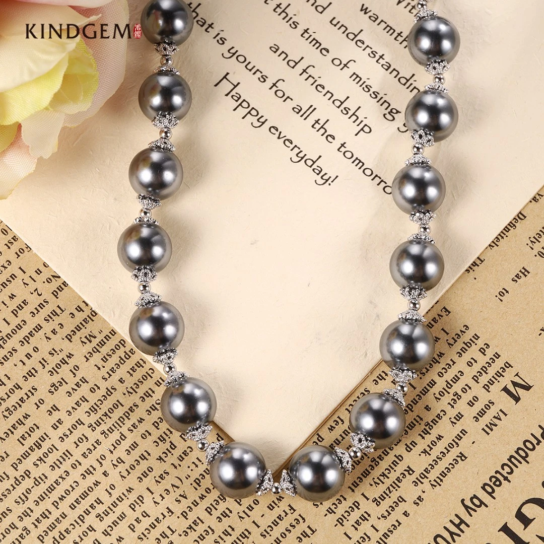 铜合金仿珍珠项链 CZ19XKHC-27695小众百搭轻奢气质项链