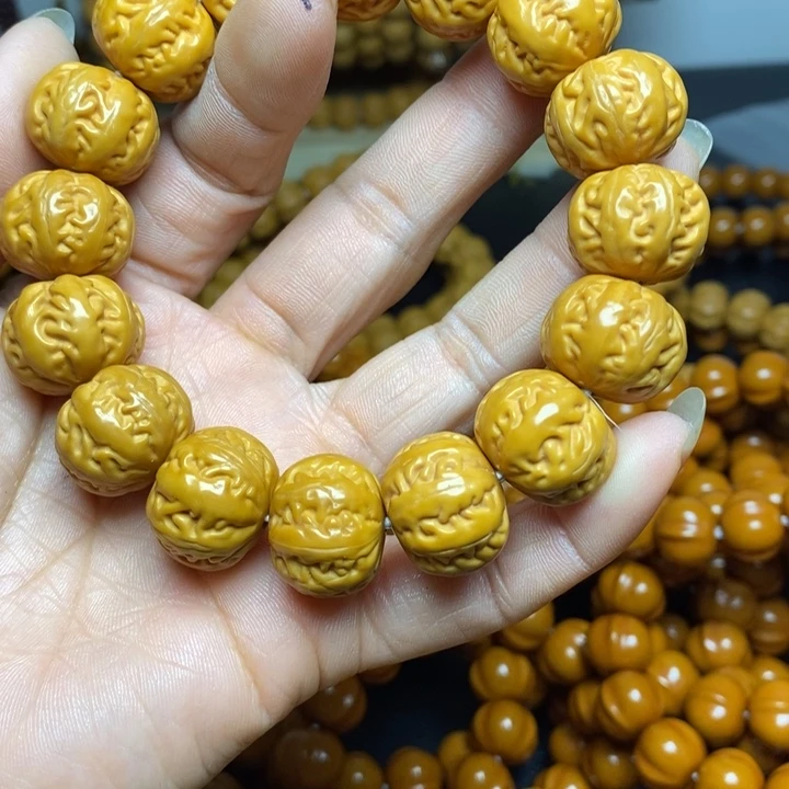 猴头核桃吊坠猴头