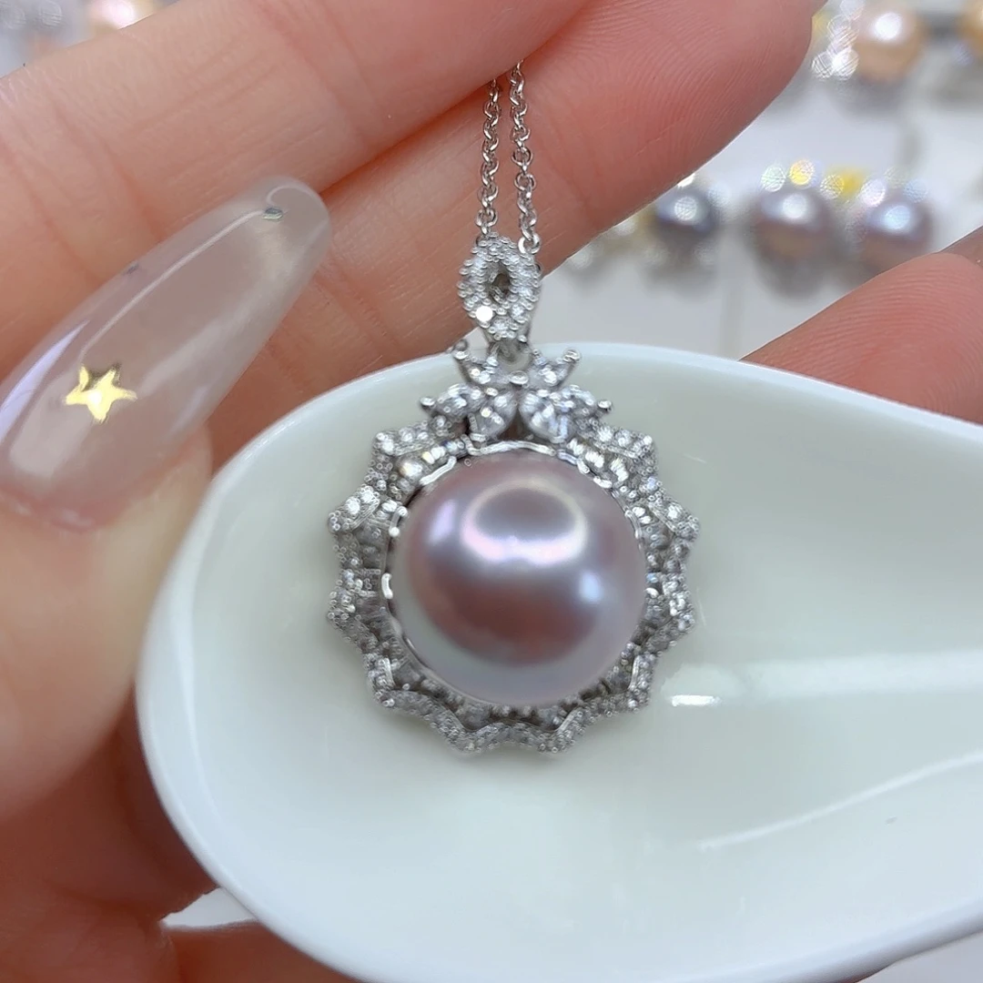 淡水珍珠颈饰合金