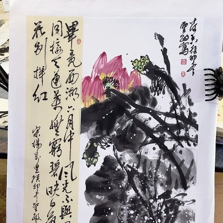 国画张圣敏先生纯手绘作品