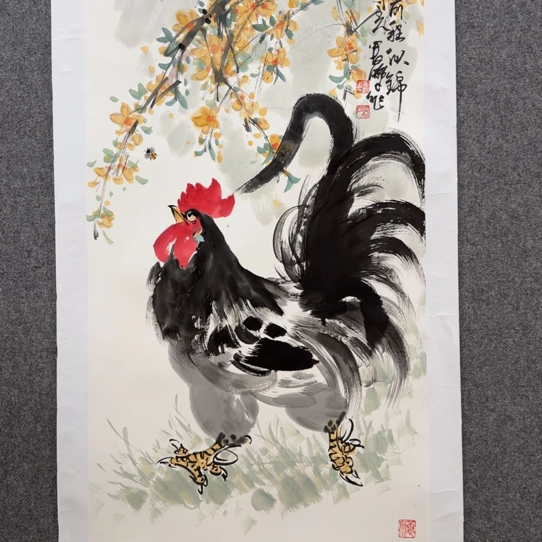 国画娄鹏老师手绘作品