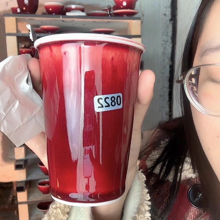 耀***葳瓷片景德镇郎红陶瓷