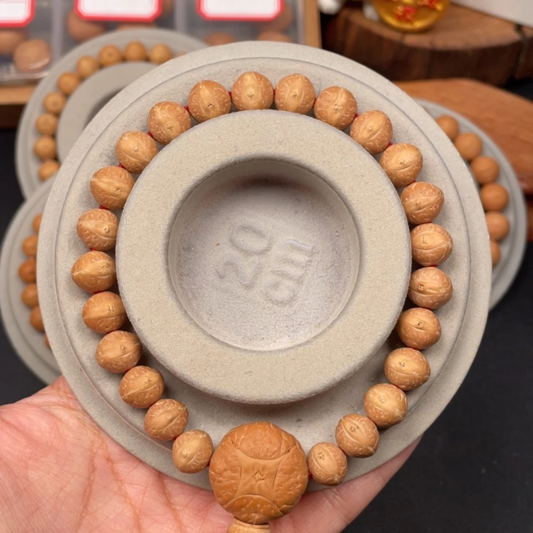 【闪购商品】凤眼菩提吊坠s1树王碟桩大眼黄金皮玉化皮10-10.