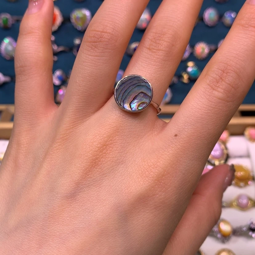 【闪购商品】欧泊戒指款式银S925镶嵌