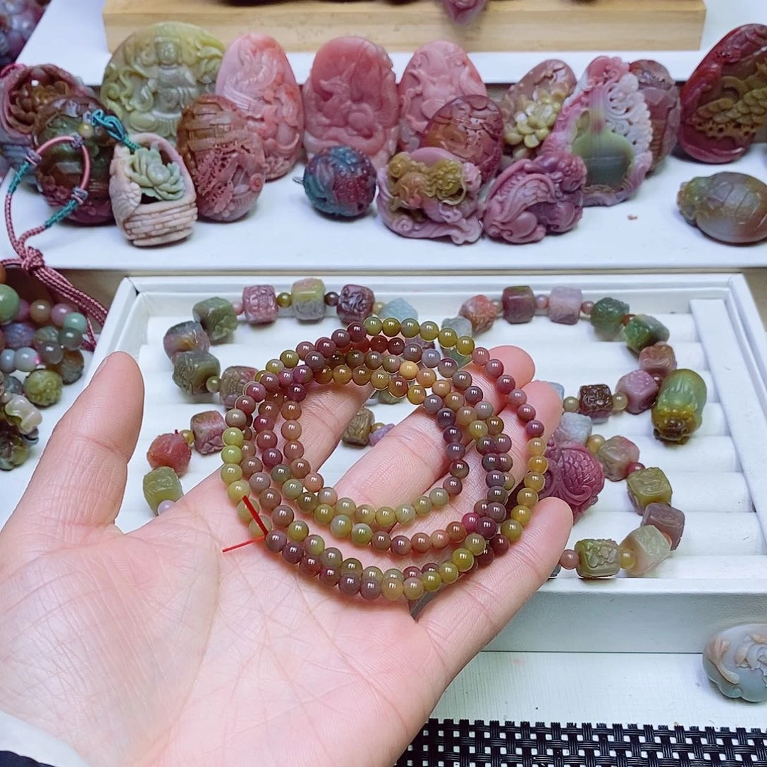 玛瑙/玉髓盐源玛瑙未镶嵌