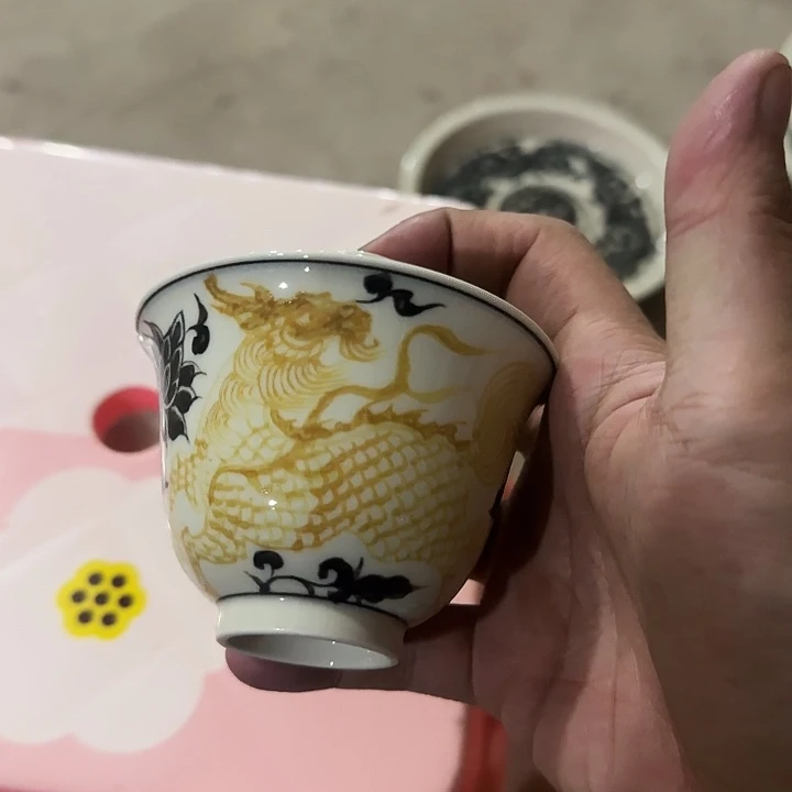 摆件陶景德镇手工手绘陶瓷