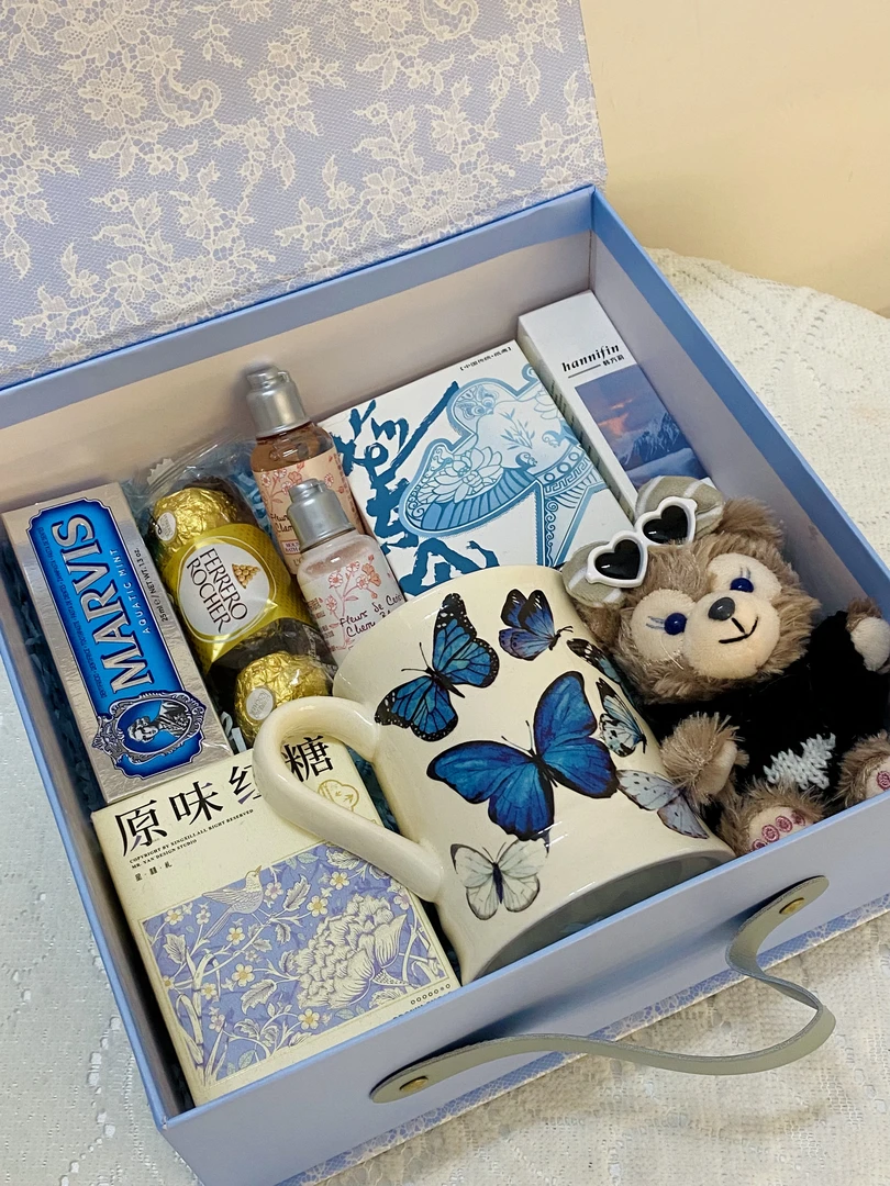 法式宫廷风高级感小众礼品盒实用套盒装生日礼物女伴娘伴手礼回礼