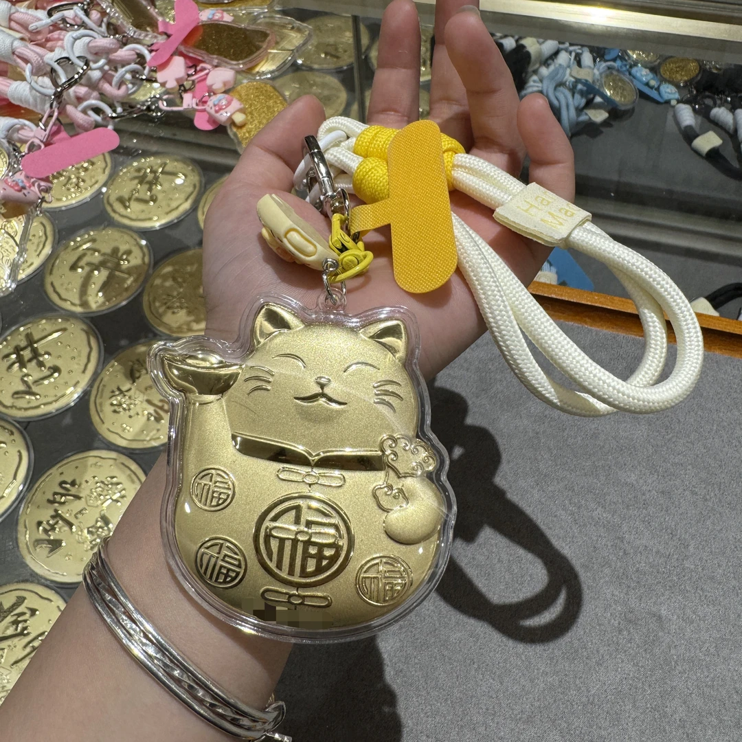 深圳水贝999【纳福猫 招财猫】挂件送女友送闺蜜生日工艺品