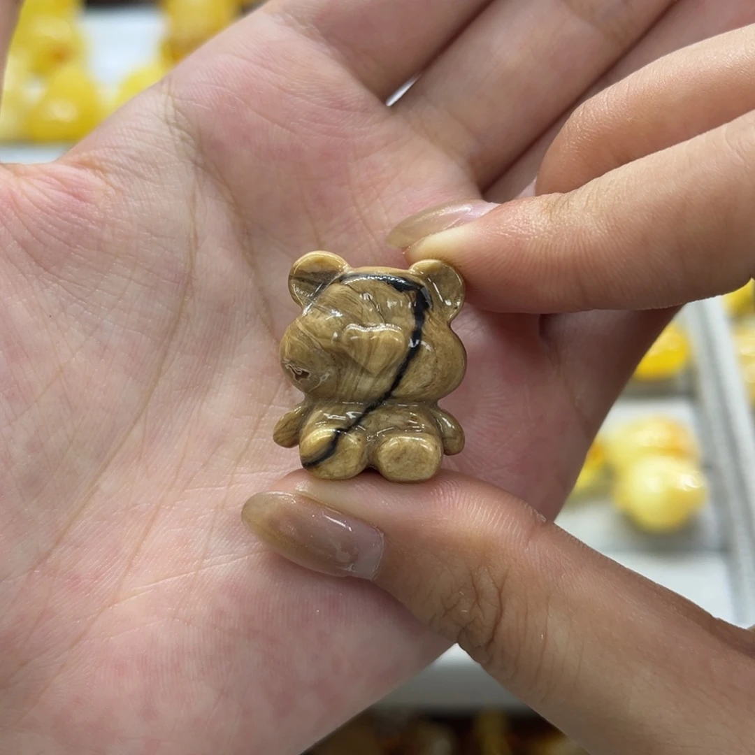 琥珀颈饰未镶嵌天然琥珀