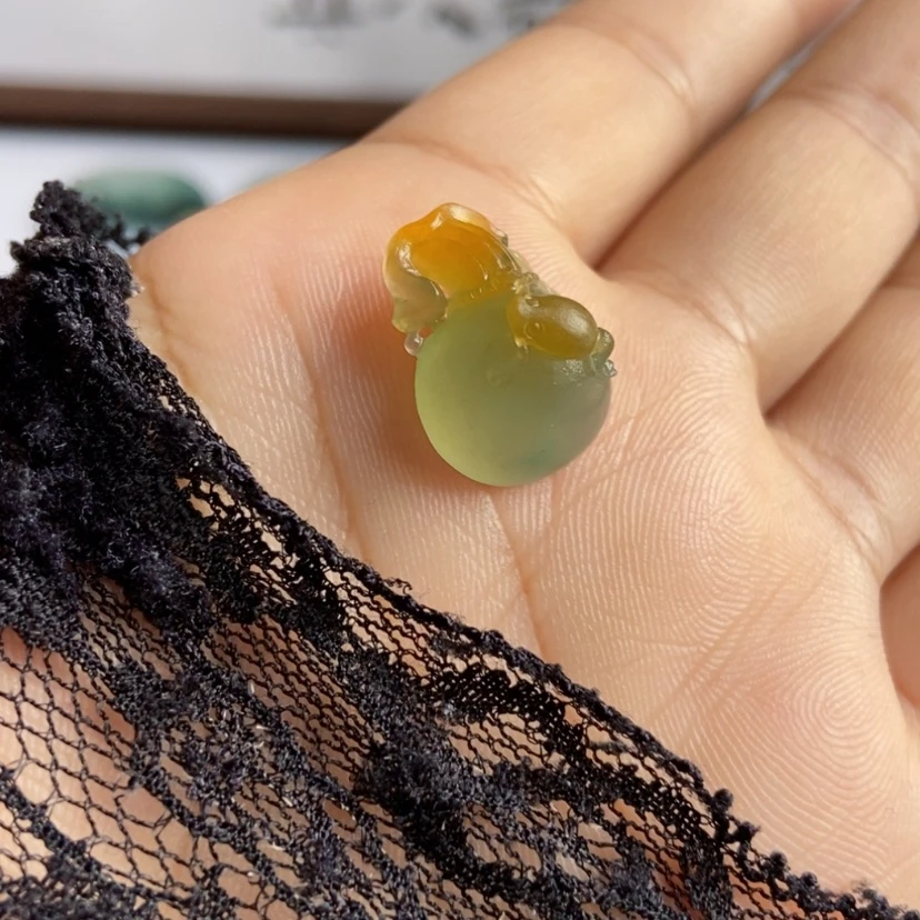 【闪购商品】未镶嵌定制翡翠钱袋