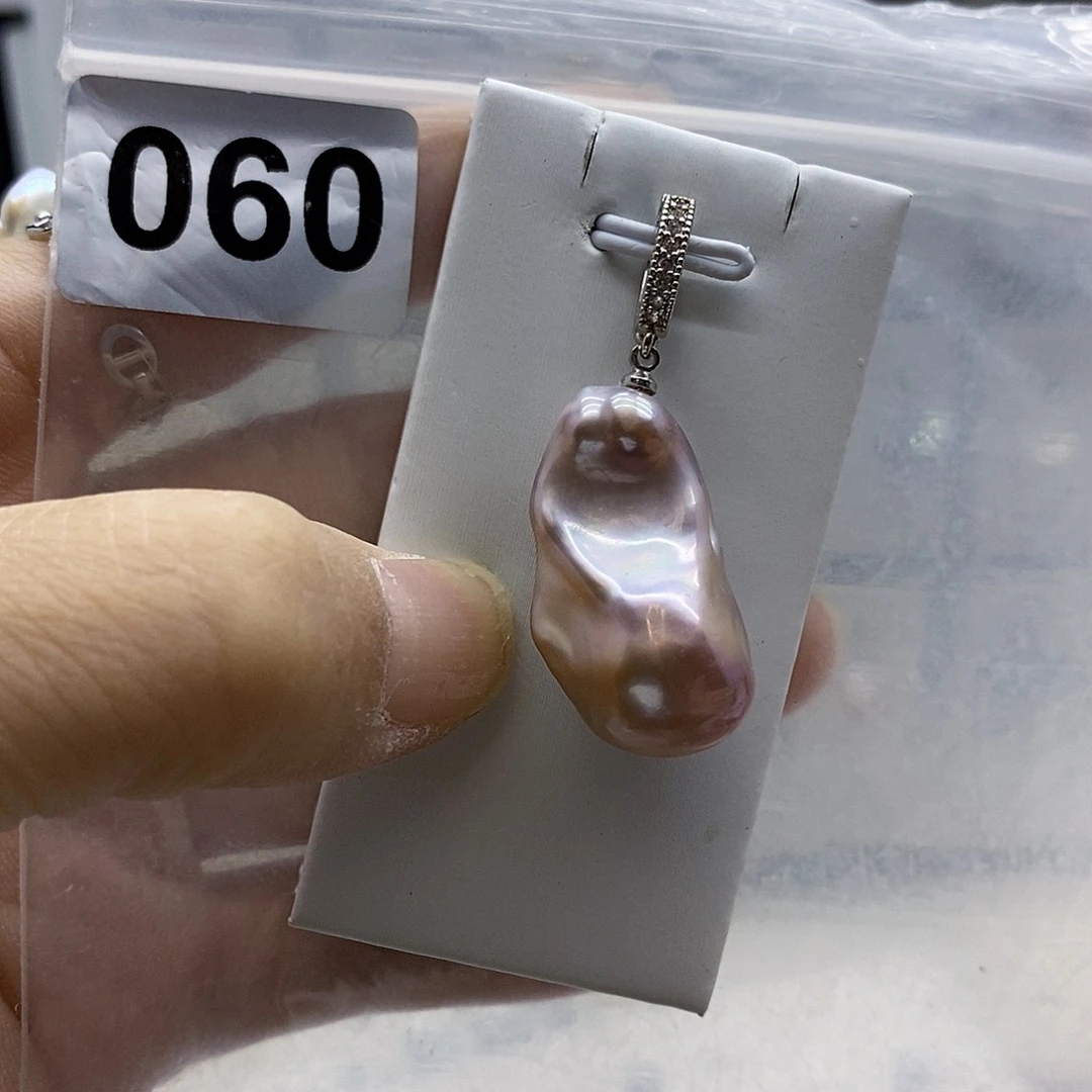 颈饰合金淡水珍珠