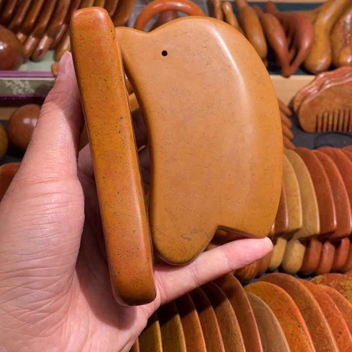 红砭石精品款刮背大厚板