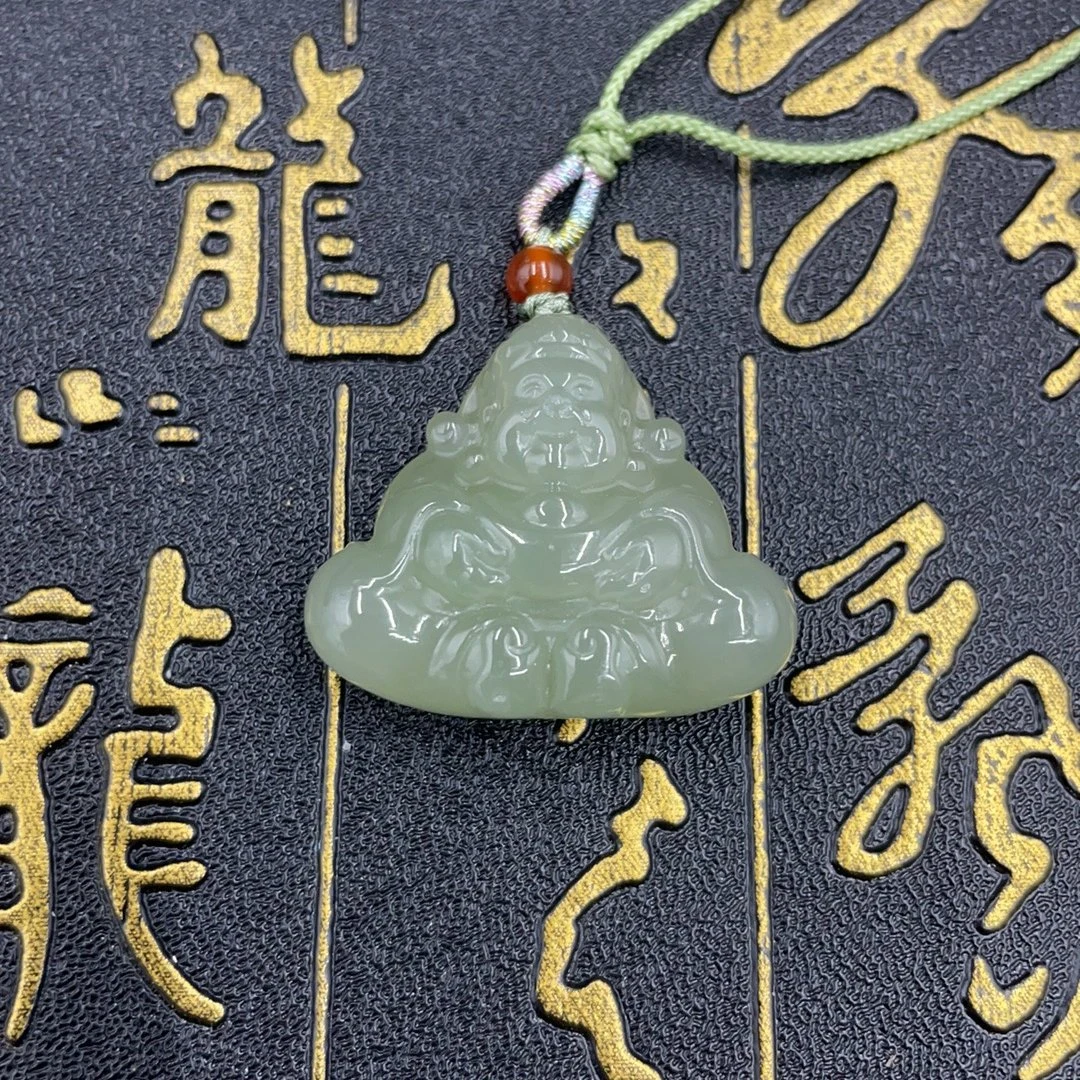 BY0712FZJT标040 北玉精选 和田玉吊坠