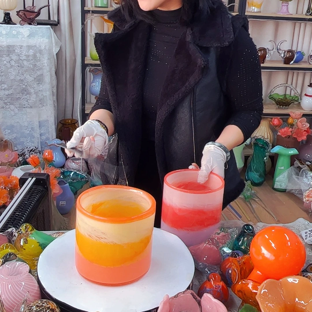 筒盆福利琉璃工艺品