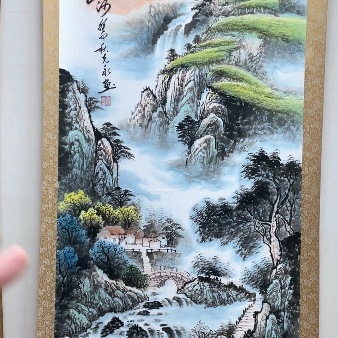 国画老师手笔手绘作品Y