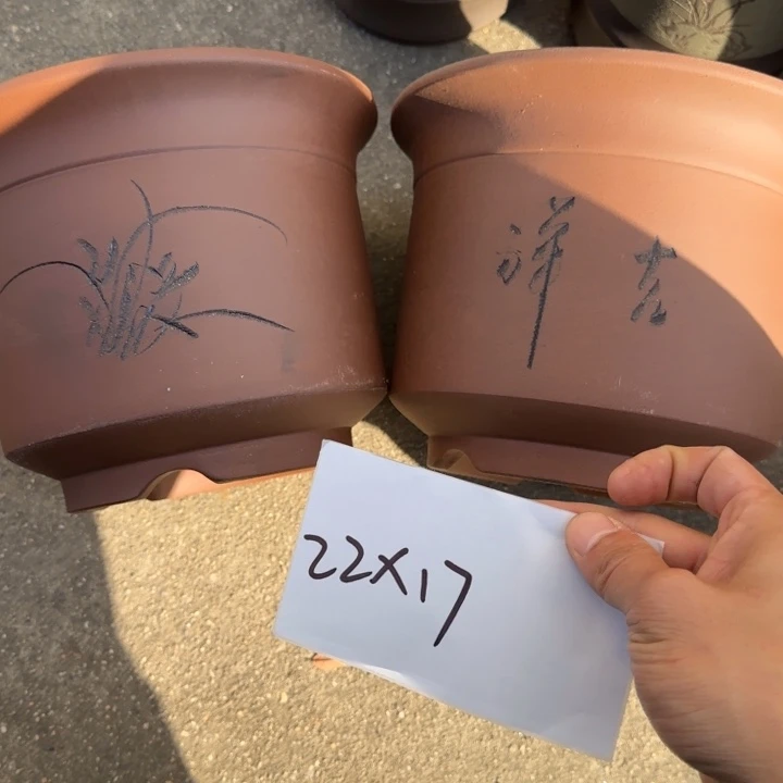 紫砂花盆特价商品