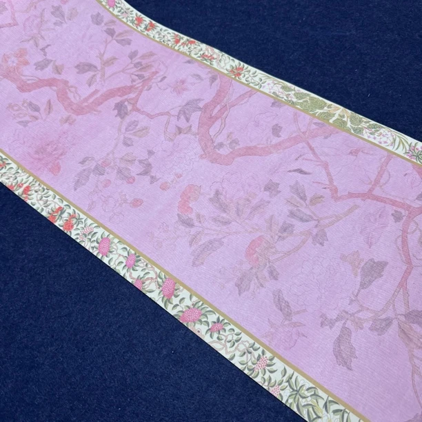 【纳米红楼梦醉眠芍药茵赋长卷】大风堂纳米半生熟书法国画作品宣纸